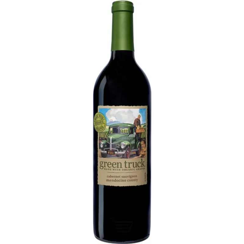 Green Truck Mendocino County Organic Grapes Cabernet Sauvignon view 1