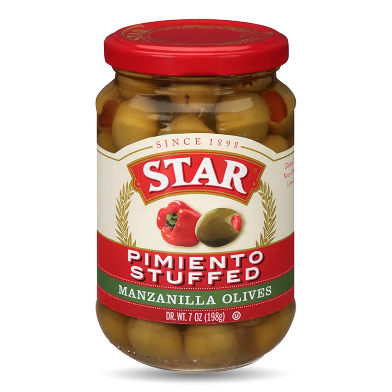 Star Stuffed Manzanillo Olives view 1