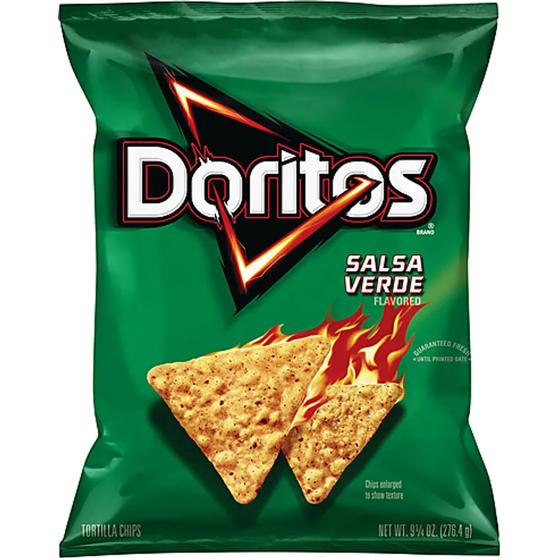 Doritos Salsa Verde Tortilla Chips view 1