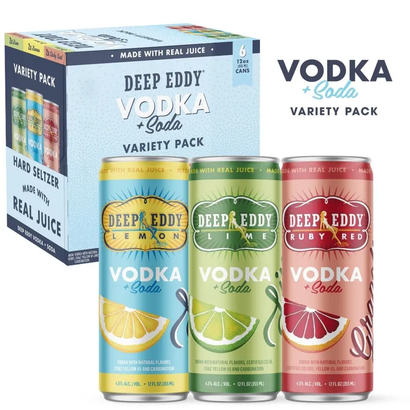 Deep Eddy Vodka + Soda Variety view 1