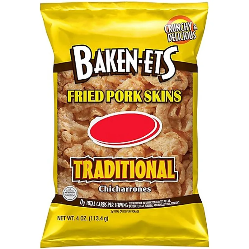 Baken-ets Fried Pork Skins Traditional view 1