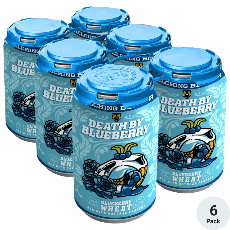 Belching Beaver Death By Blueberry Wheat Ale view 1