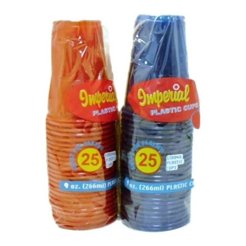 Imperial Plastic Party Cups Blue view 1