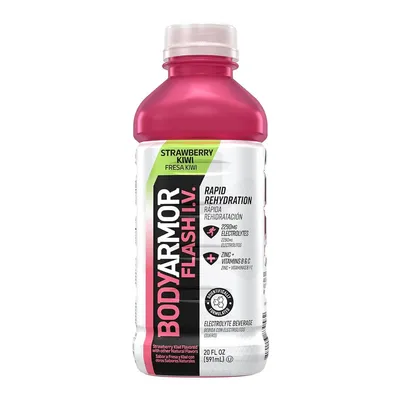 BODYARMOR Flash I.V. Strawberry Kiwi 20 oz Bottle