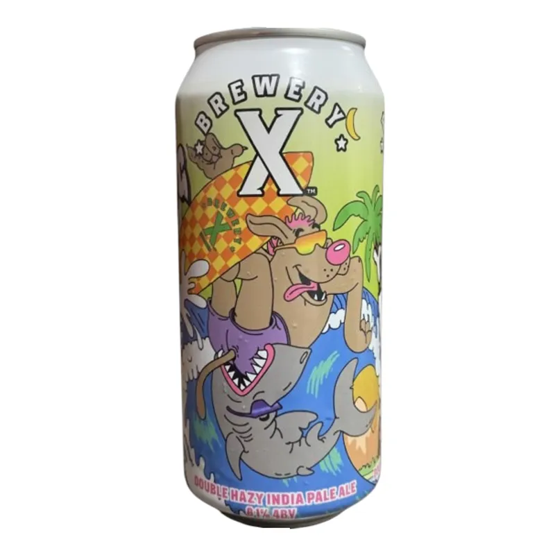 Brewery X Yeah Dawg Double Hazy IPA view 1
