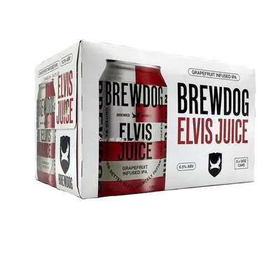 BrewDog Elvis Juice Grapefruit Infused IPA 6-pack 12 oz cans
