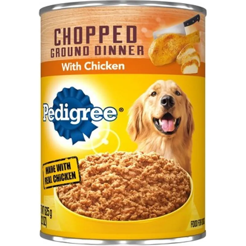 Pedigree Chopped Ground Dinner With Chicken Food For Dogs view 1