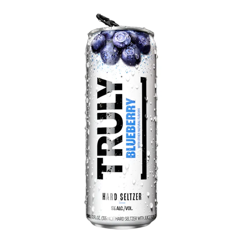 Truly Spiked Hard Seltzer Blueberry view 1