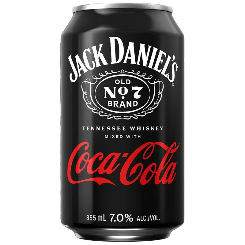 Jack Daniel's & Coca-Cola Vanilla Ready-to-Drink Cocktail view 1