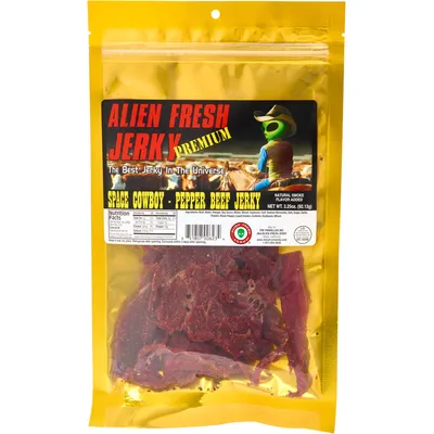 Alien Fresh Sriracha Beef Jerky 3.25oz Count