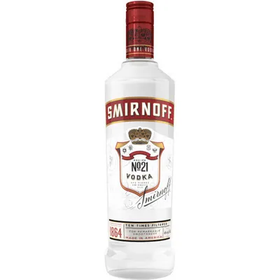 Smirnoff Triple Distilled Premium Vodka 1L