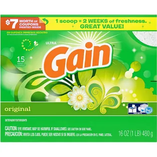 Gain Powder Laundry Detergent Original Scent