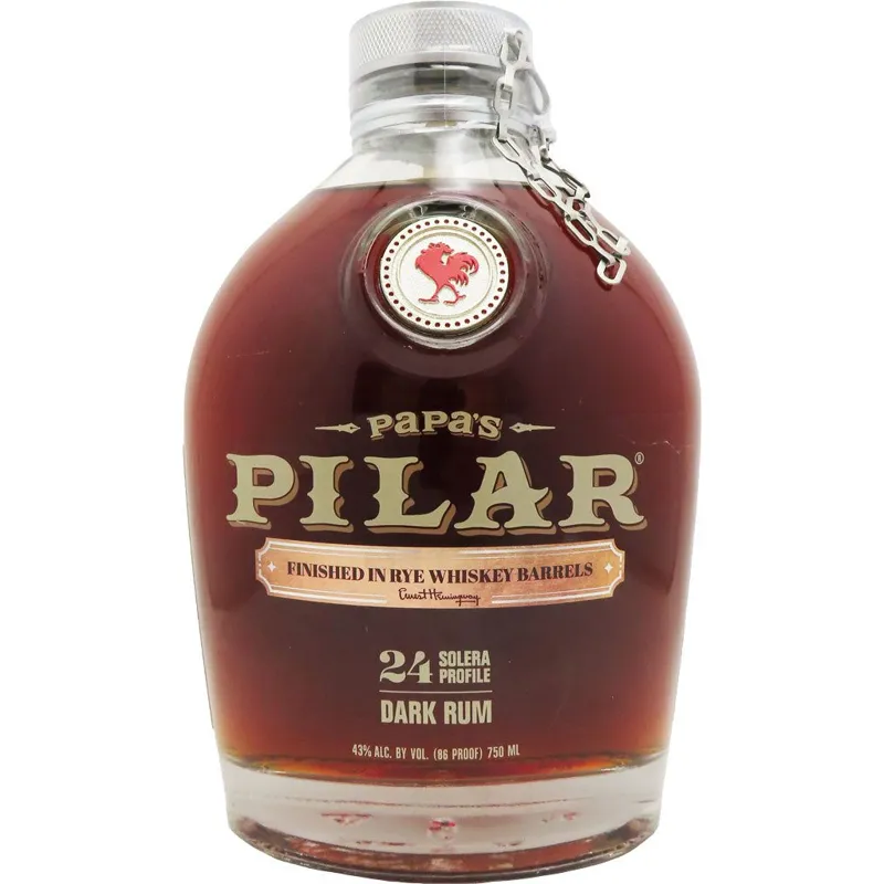 Papa's Pilar Dark Rum Finished in Rye Whiskey Barrels view 1