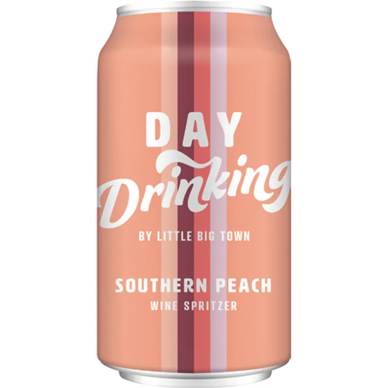 Day Drinking by Little Big Town Southern Peach Wine Spritzer Aluminium view 1
