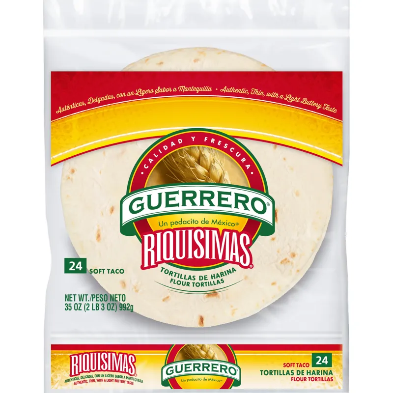 Guerrero Riquisimas Soft Taco Flour Tortillas Counts view 1