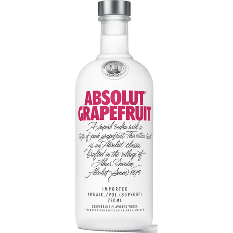 Absolut Grapefruit Vodka view 1