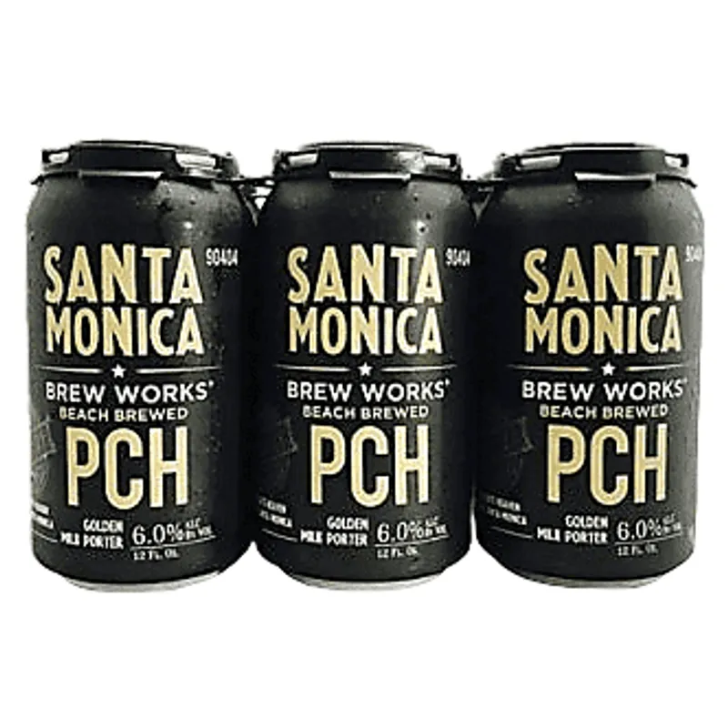 Santa Monica Brew Works PCH Golden Milk Porter view 1