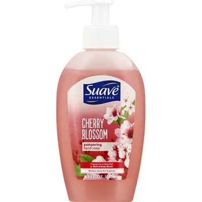 Suave Cherry Blossom Hand Soap 6.7 oz Bottle