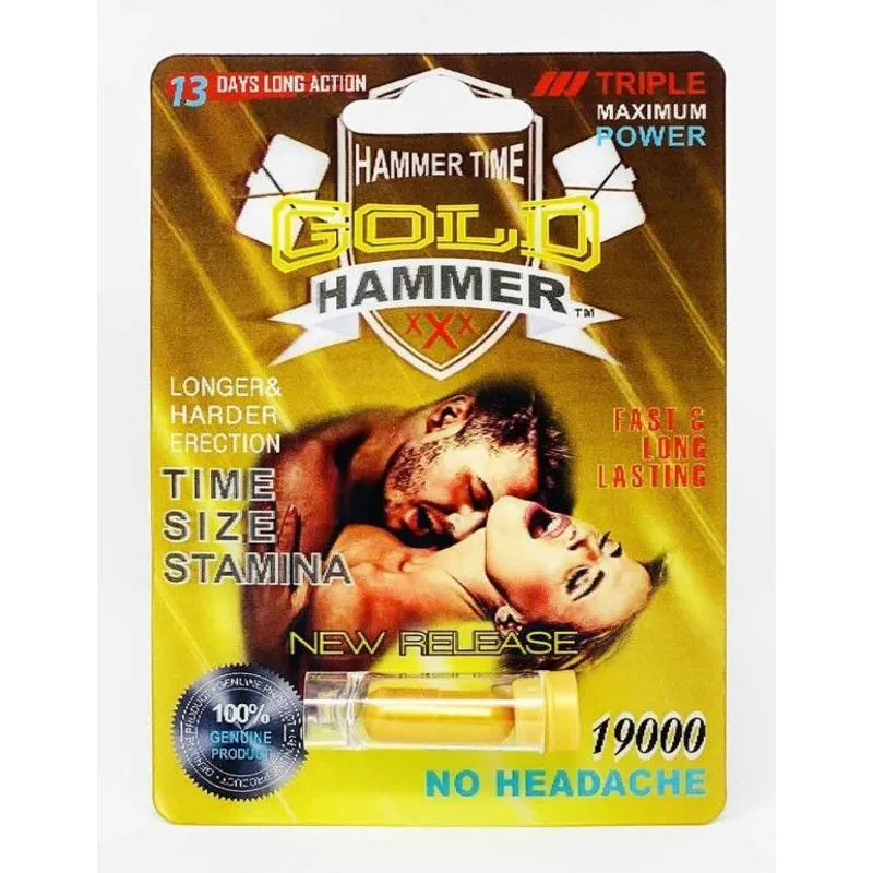 Gold Hammer Male Enhancement Pill view 1