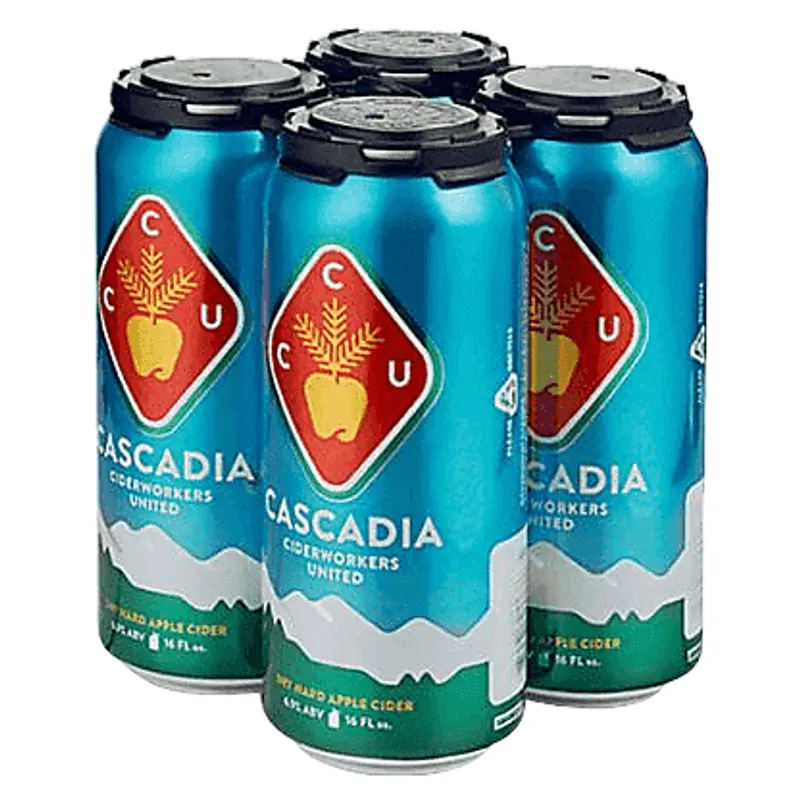 Cascadia Ciderworkers United Dry Cider view 1