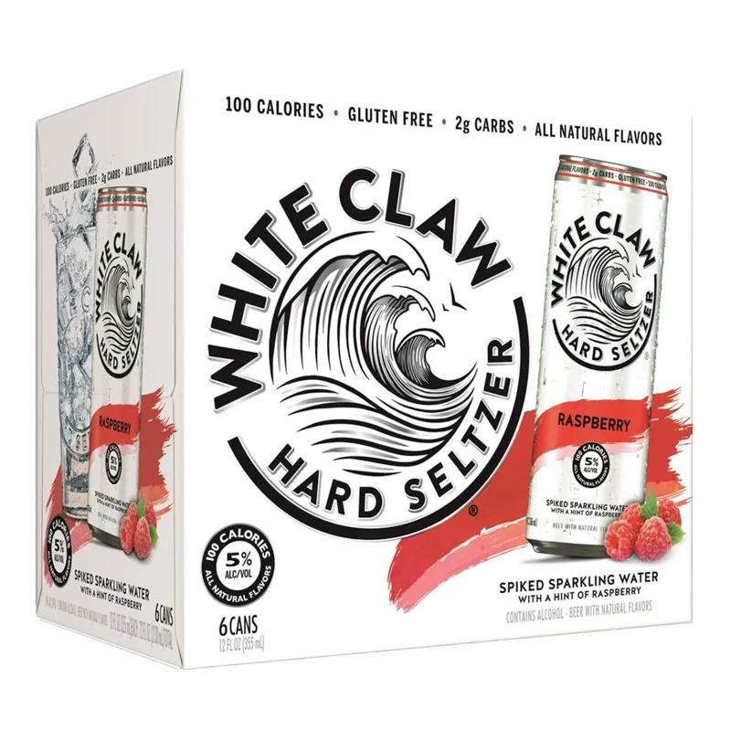 White Claw Raspberry view 1