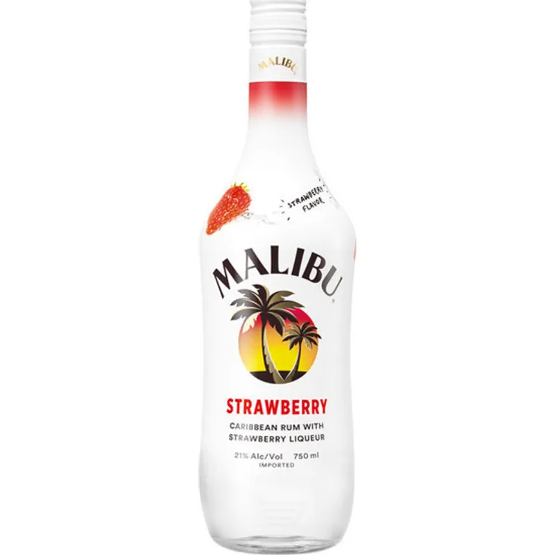 Malibu Strawberry Rum view 1