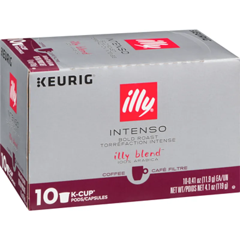 Illy K Cup Pods Intenso Dark Roast Box view 1