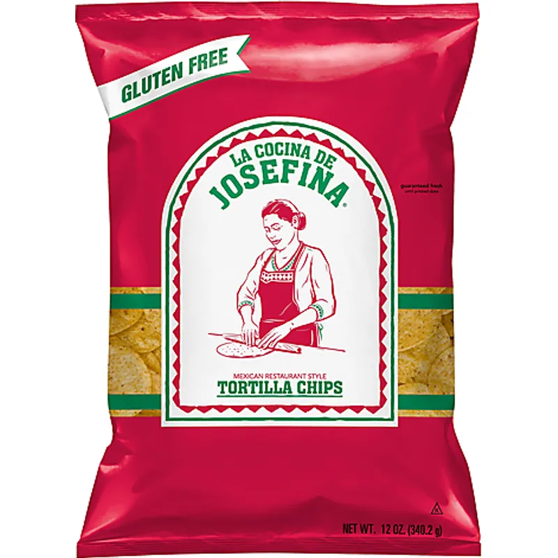 LA Cocina De Josefina Mexican Restaurant Style Tortilla Chips view 1