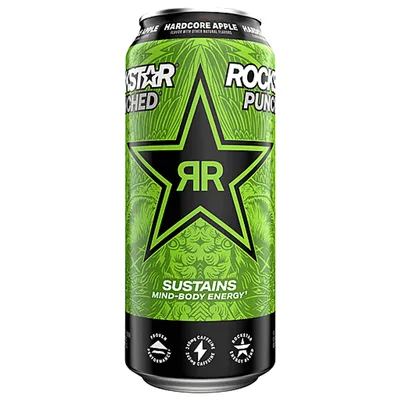 Rockstar Punched Hardcore Apple 16 oz can