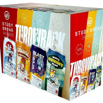 Study Break Throwback Variety Pack 12 Pack 12 oz Cans