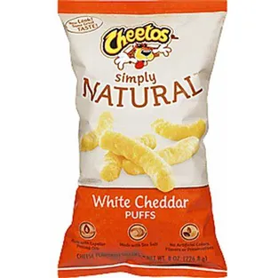 Cheetos Puff Simply White Cheddar