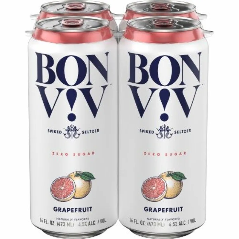Bon & Viv Grapefruit Spiked Seltzer view 1
