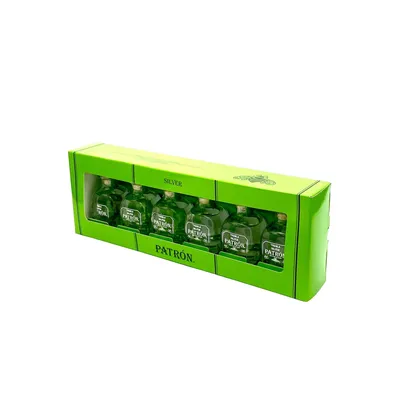 Patron Silver Tequila 6 Pack 50ml