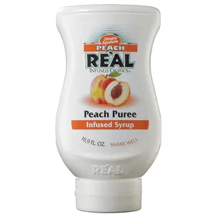 Simply Squeeze Real Peach Puree Infused Syrup