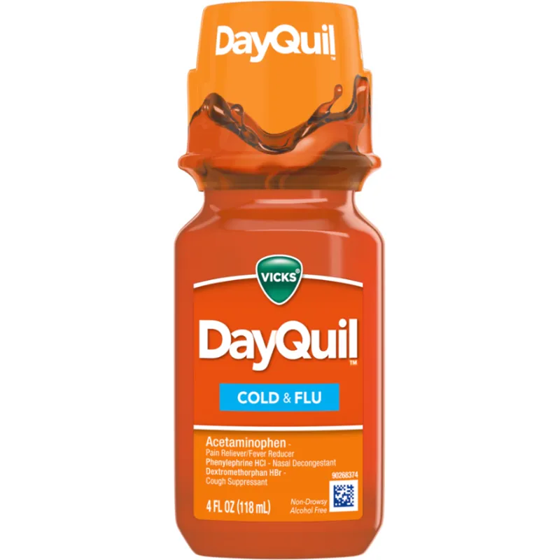 Vicks Dayquil Cold N Flu Liquid view 1