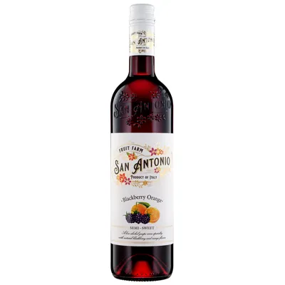 San Antonio Fruit Farm Blackberry Orange Wine 750 ml