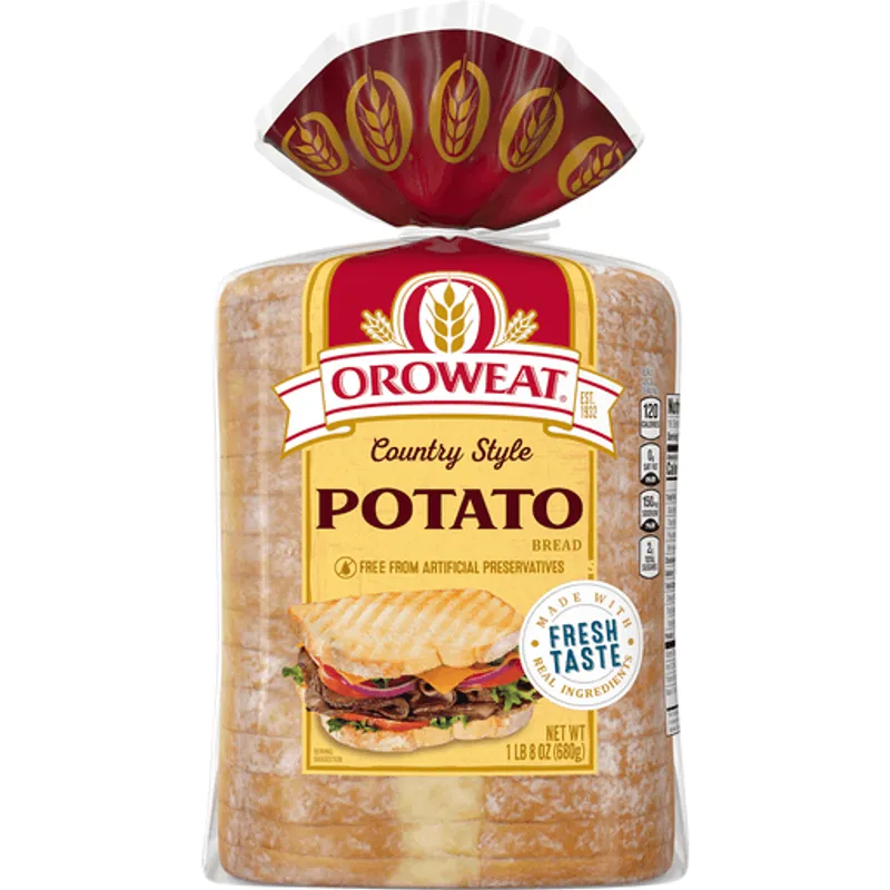 Oroweat Country Style Potato Bread Bag view 1