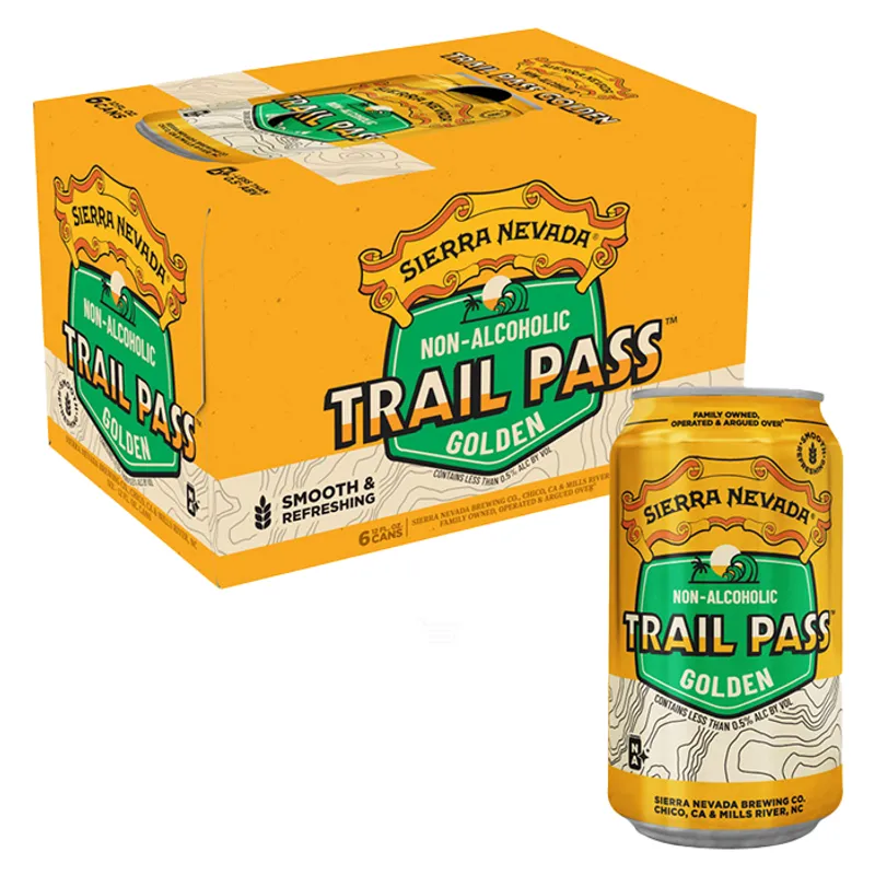 Sierra Nevada Trail Pass Golden Non-Alcoholic Beer view 1