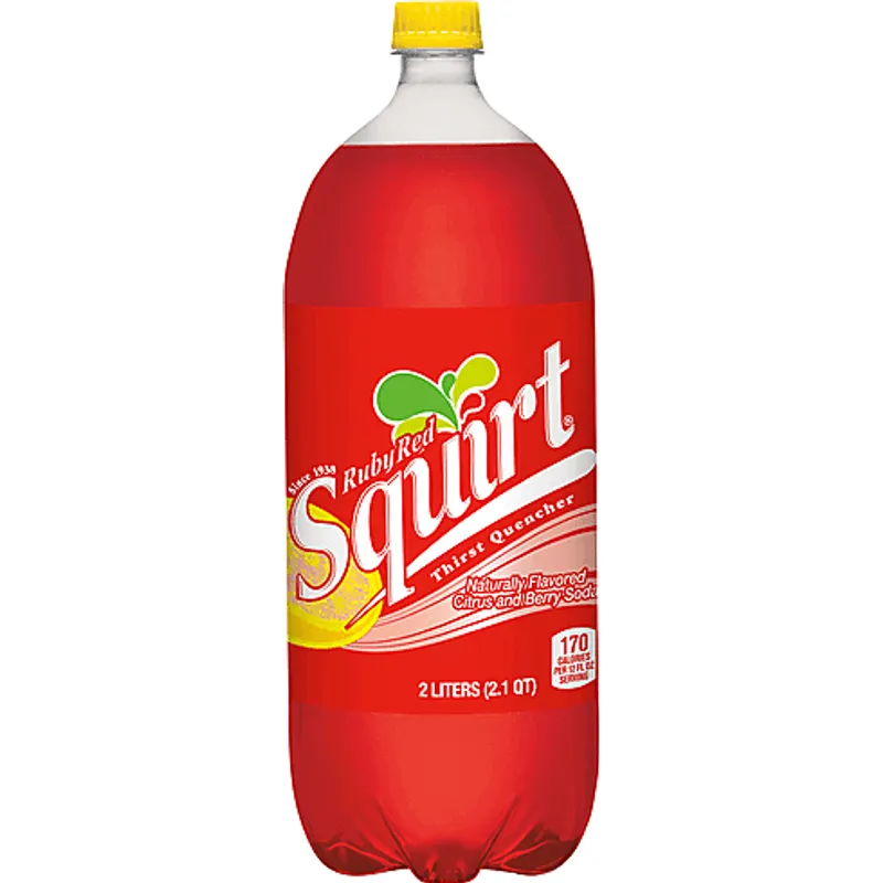 Squirt Ruby Red Citrus and Berry Soda view 1