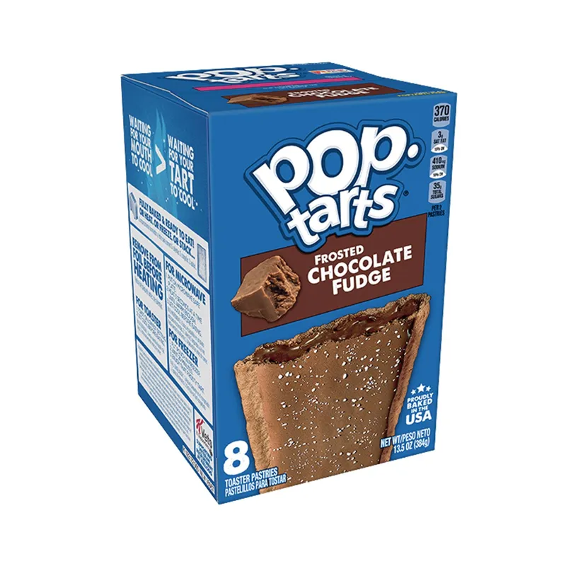 Kellogg's Pop-Tarts Frosted Chocolate Fudge Box view 1