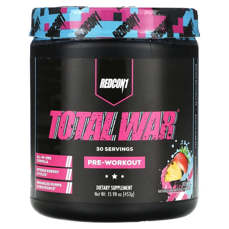 Redcon1 Total War Pre-Workout Vice City view 1