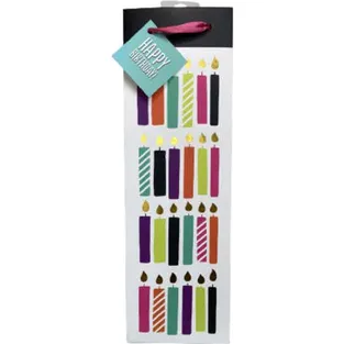 Birthday Candles Wine Bag