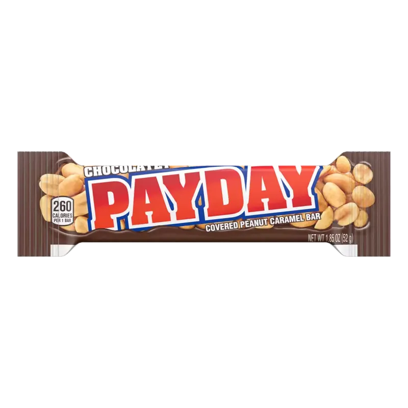 Payday Chocolatey Covered Peanut Caramel Bar view 1