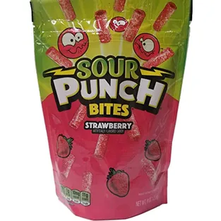 Sour Punch Strawberry Bites