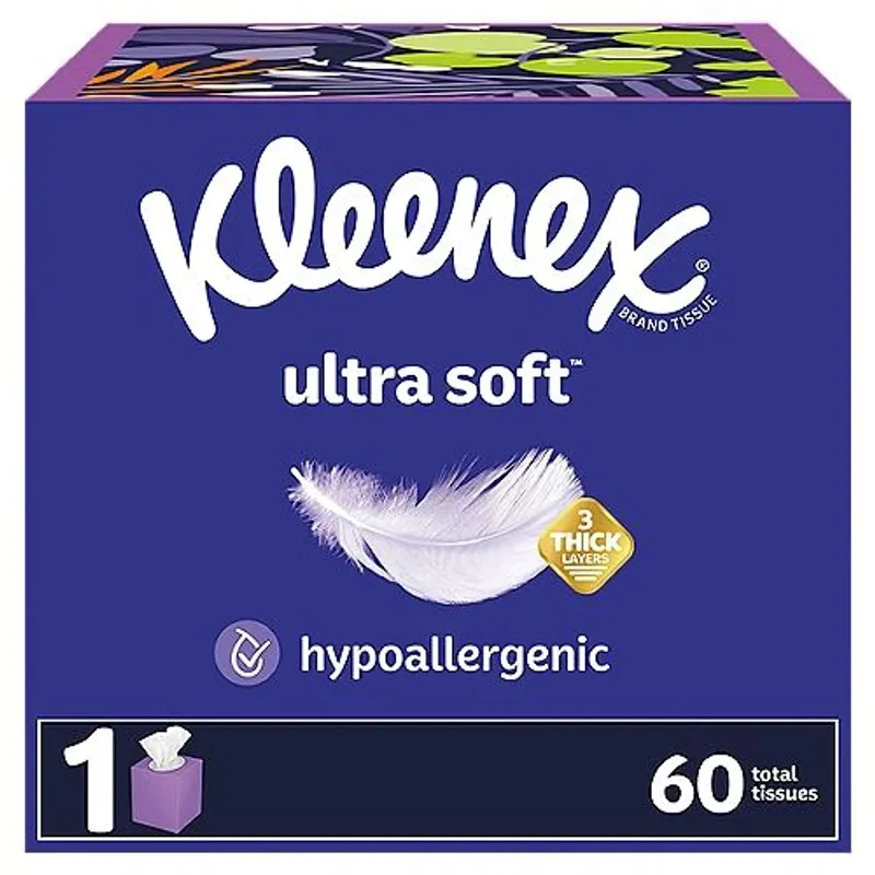 Kleenex Ultra Soft Facial Tissues view 1